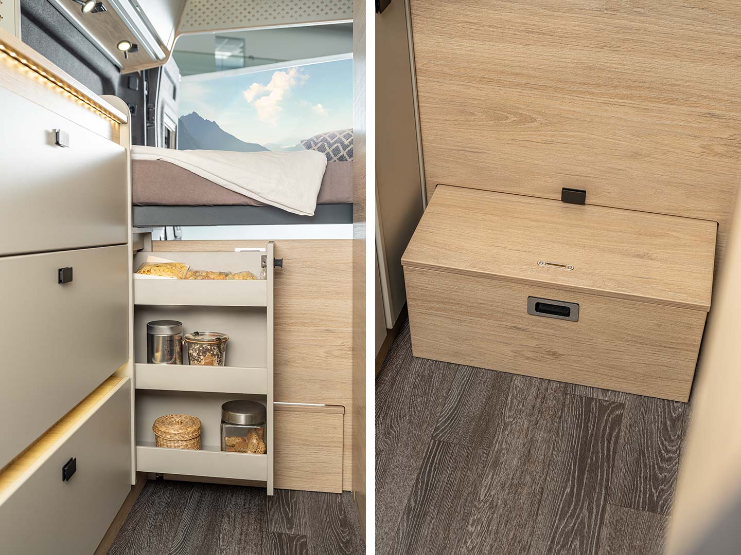 KNAUS BOXTIME storage and organization